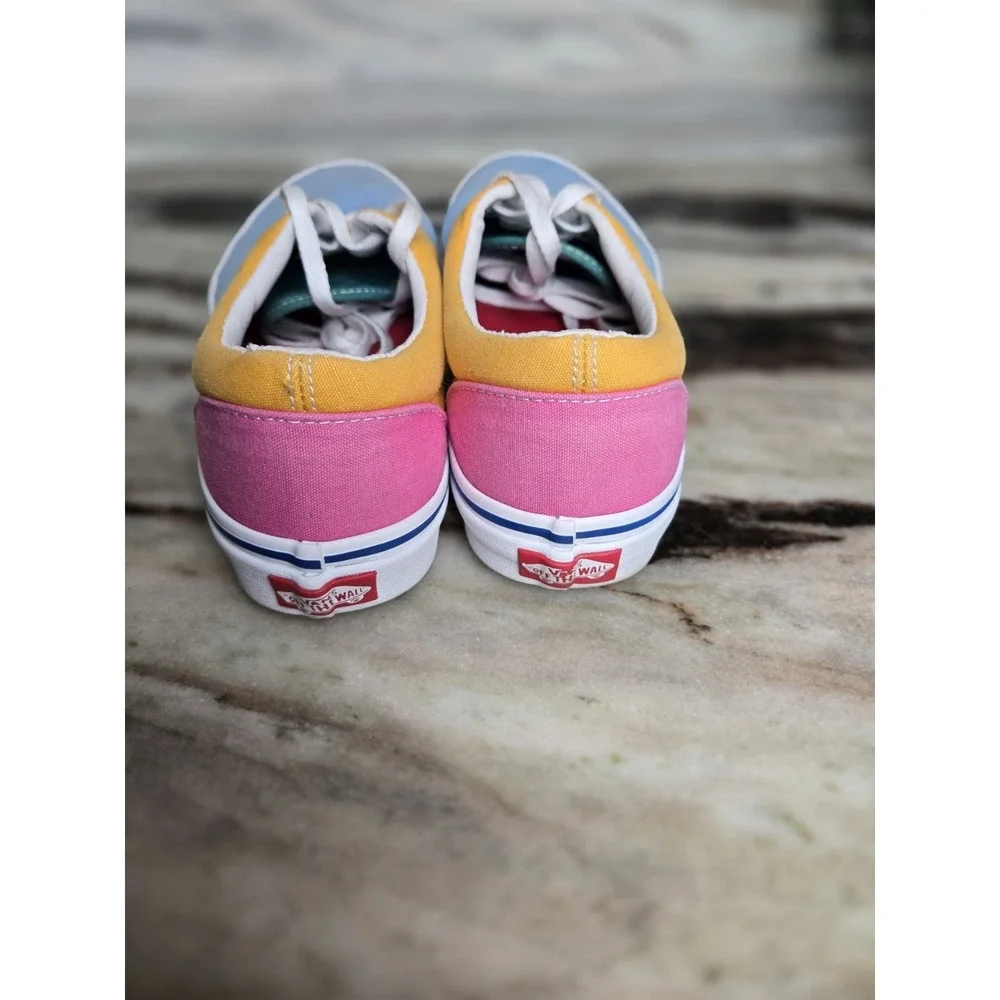 Vans Era Canvas 'Colorblock' Multi/Bright Women 7.5 Men 6 Retro Style Y2K Style‎